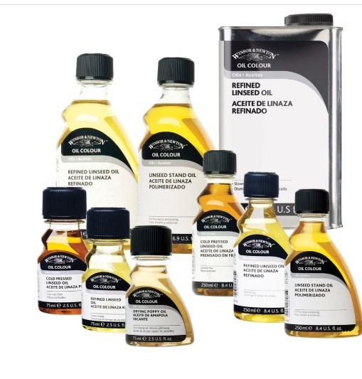 Laurence Mathews Oil Painting Mediums and solvents and more 75ml Bottles 